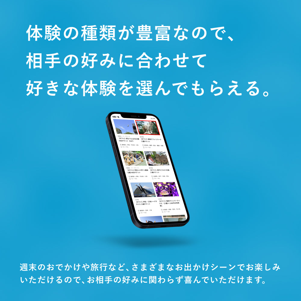 家族のためのこどもとお出かけギフト