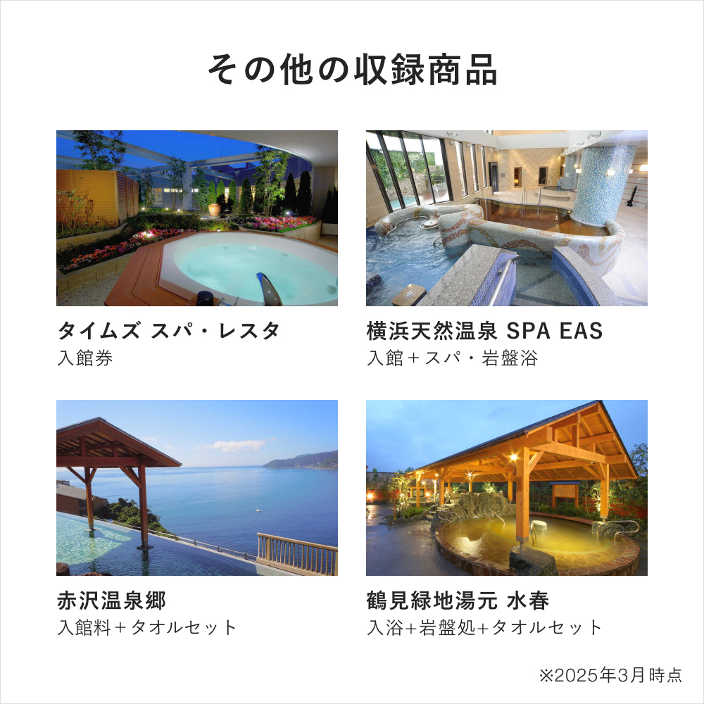 日帰り温泉に2人で行けるチケット「ONSEN TICKET（ペア） 」丨体験 