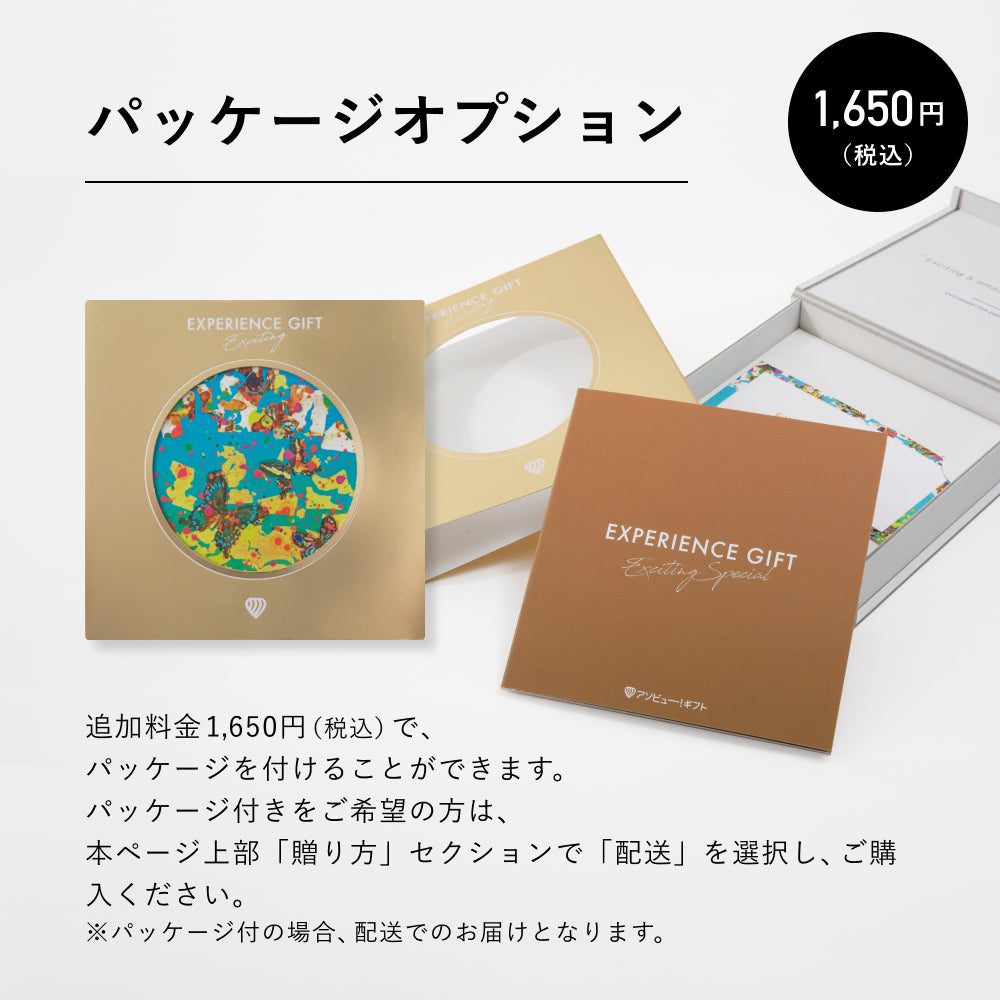 アウトドアの体験ギフト「EXCITING Gift Special -エキサイティング 