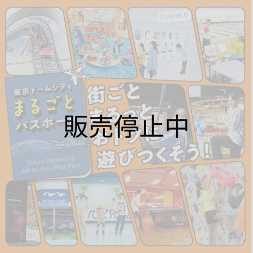 東京ドームシティが街ごとまるっとおトクに遊びつくせる【まるごとパスポート】ギフトチケットの画像
