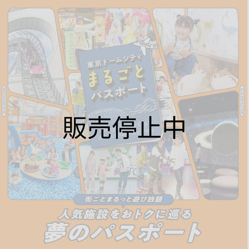 東京ドームシティの人気施設遊び放題！【まるごとパスポート】ギフトチケットの画像